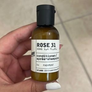 Le Labo Rose 31 Conditioner 40ml Travel Size NEVER USED